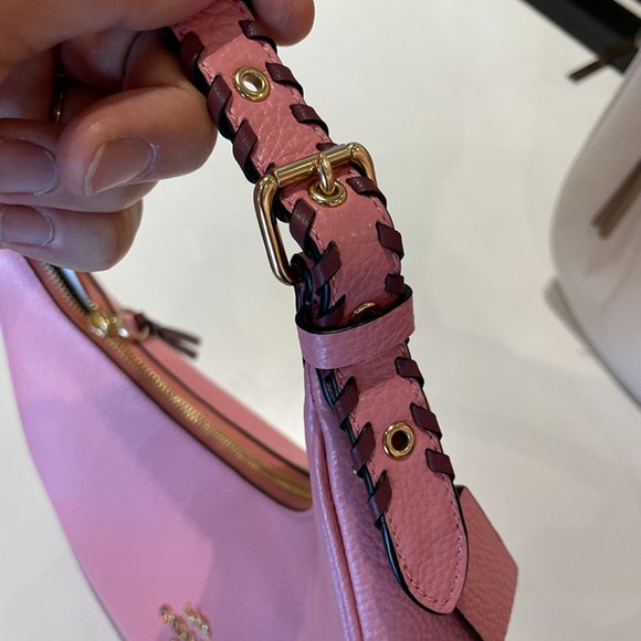 NWT COACH BAILEY HOBO With WHIPSTITCH SHOULDER BAG PINK - Picture 4 of 10